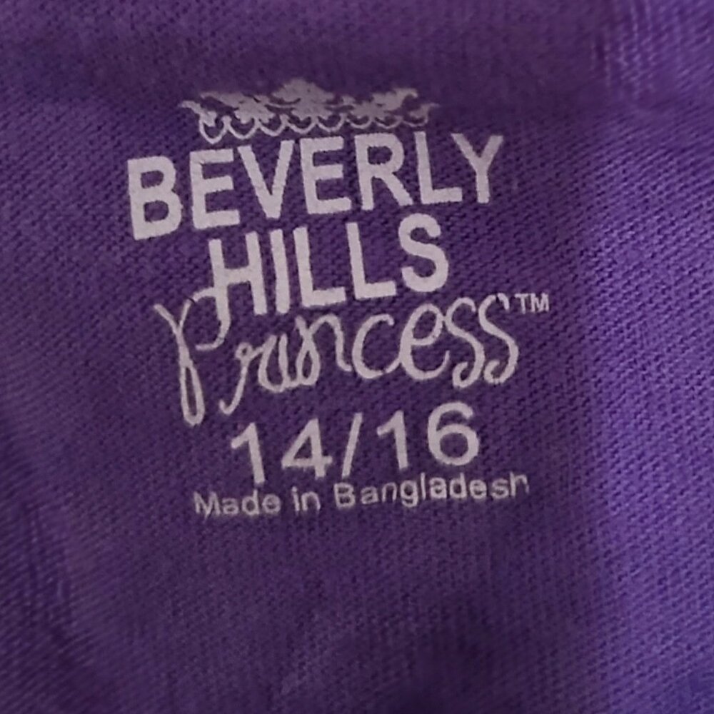 Beverly Hills Princess Spaghetti‑Strap Tank Top - Picture 3 of 3